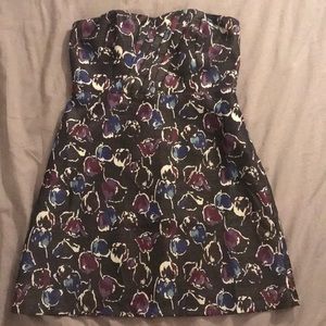 American Eagle short, strapless dress